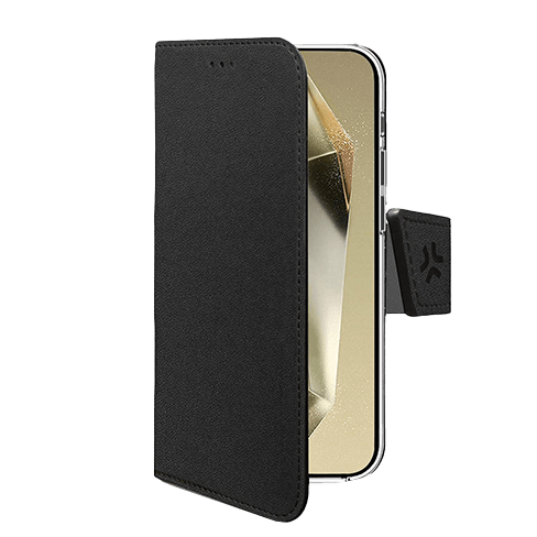 Celly Samsung Galaxy S25 Ultra 5G чехол (Wally Wallet Case) Чёрный 1 img.