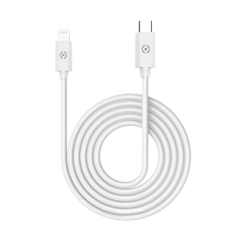 Celly USB-C to Lightning | 60W Balts 2 img.