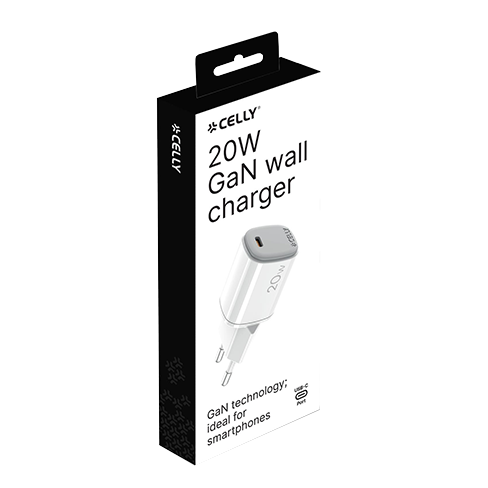 Celly USB-C | 20W Balts 3 img.
