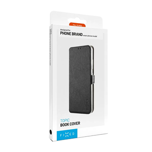 Fixed Xiaomi Redmi Note 14 4G чехол (Topic Cover) Чёрный 7 img.
