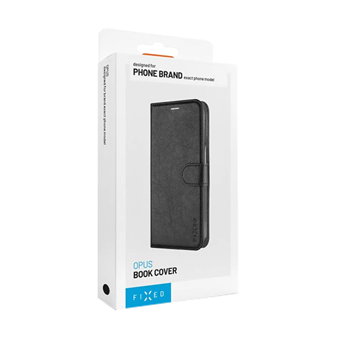 Fixed Xiaomi Redmi Note 14 5G чехол (Wallet Opus Case) Чёрный 3 img.