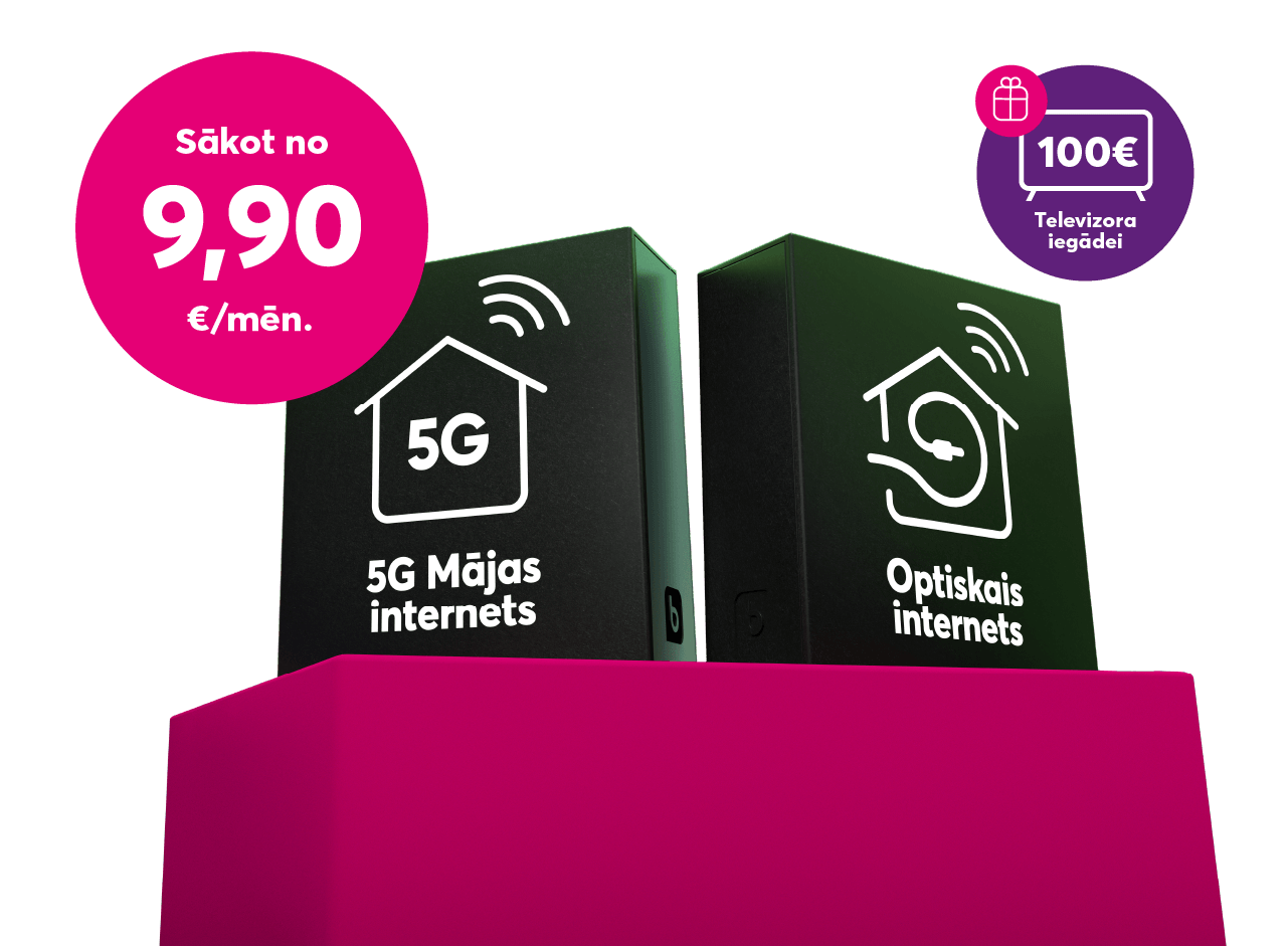Supercena internetam + televizors ar atlaidi