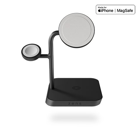 Zens MagSafe 4-in-1 Melns 1 img.
