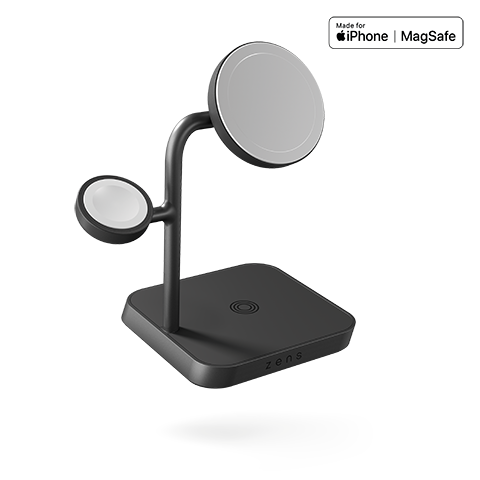 Zens MagSafe 4-in-1 Melns 2 img.
