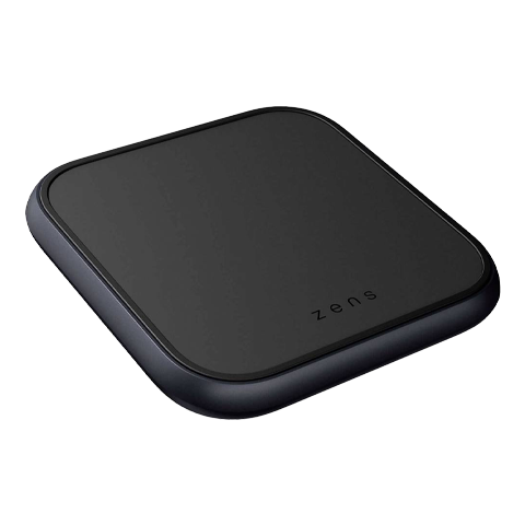 Zens Aluminium Single Wireless Melns 2 img.