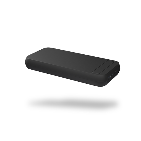 Zens Magnet Wireless Powerbank with Kickstand | 10000 mAh Melns 2 img.