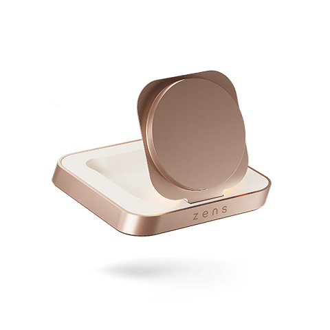 Zens Magnetic Nightstand Charger Bēšs 1 img.