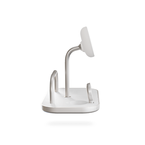 Zens 4-1 Wireless Charger | 60W USB-C Balts 2 img.