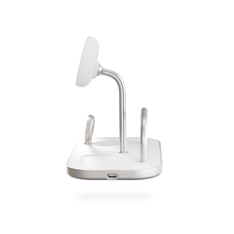 Zens 4-1 Wireless Charger | 60W USB-C Balts 4 img.