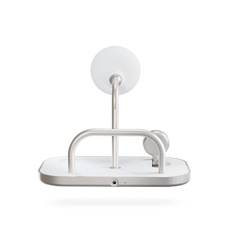 Zens 4-1 Wireless Charger | 60W USB-C Balts 3 img.