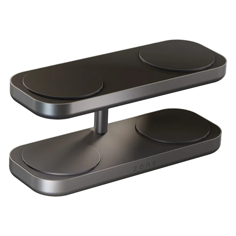 Zens Quattro Wireless Charger Pro 4 Melns 2 img.