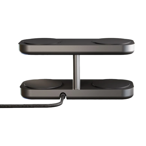 Zens Quattro Wireless Charger Pro 4 Melns 3 img.