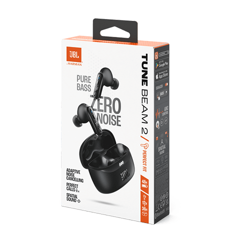 JBL Tune Beam 2 Melns 11 img.