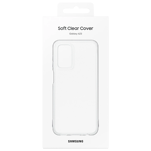 Samsung Galaxy A23 5G aizsargvāciņš (Soft Clear Cover) Caurspīdīgs 5 img.