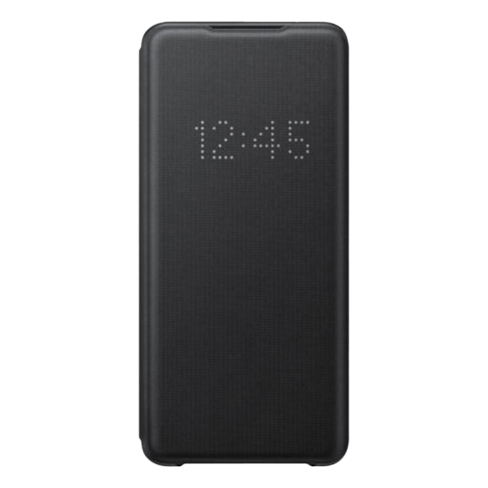 Samsung Galaxy S20 Ultra aizsargvāciņš (LED View Case) Melns 3 img.