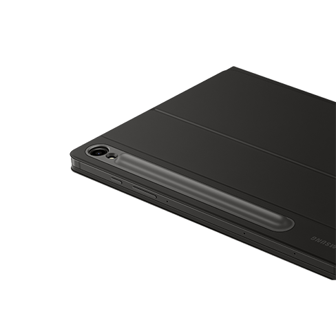 Samsung Galaxy Tab S10 FE / Tab S9 / Tab S9 FE aizsargvāciņš (Book Cover Keyboard) Melns 3 img.