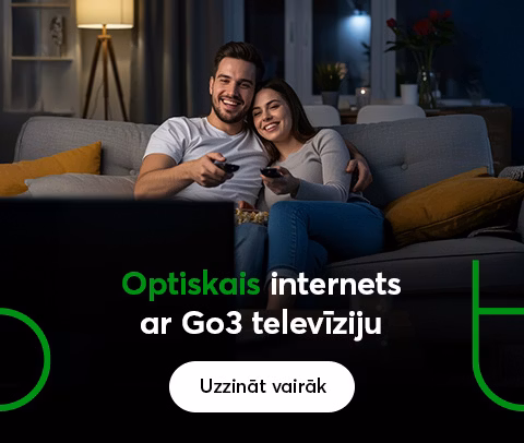 Optiskais internets ar Go3 televīziju