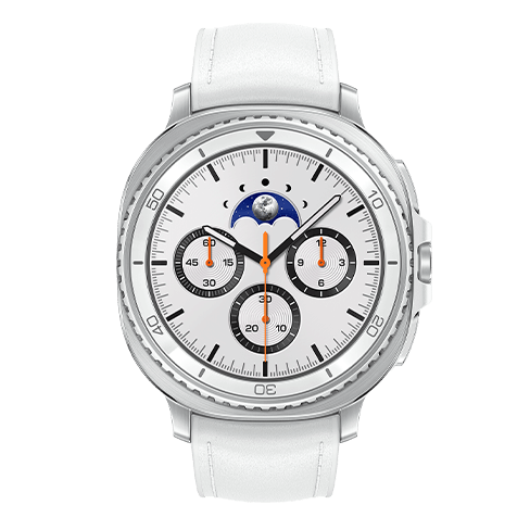 Samsung Galaxy Watch8 Classic 46 Balts 1 img.