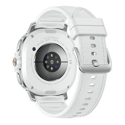 Samsung Galaxy Watch8 Classic 46 Balts 4 img.