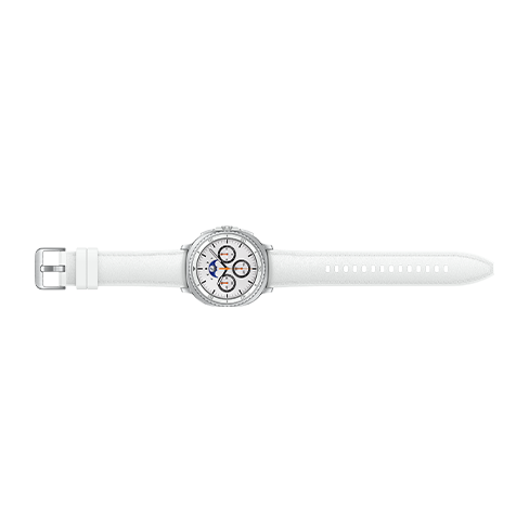 Samsung Galaxy Watch8 Classic 46 Balts 6 img.