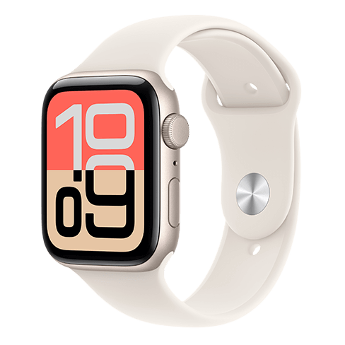 Apple Watch SE 3 Aluminium Case LTE + eSIM 40 Bēšs Sport Band S/M 1 img.