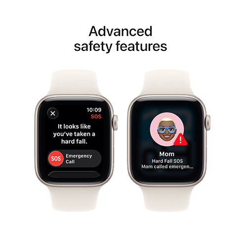 Apple Watch SE 3 Aluminium Case LTE + eSIM 40 Bēšs Sport Band S/M 7 img.