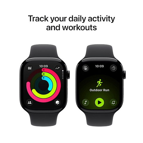 Apple Watch Series 11 Aluminium Case LTE + eSIM 42 Чёрный Sport Band S/M 4 img.