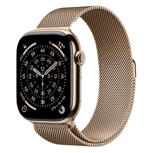 Apple Watch Series 11 Titanium Case LTE + eSIM 46 Zelts Milanese Loop M/L 1 img.