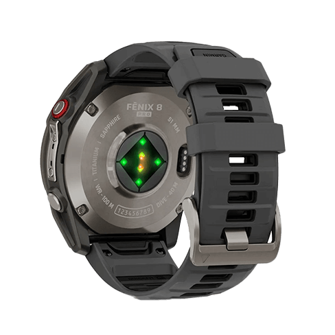 Garmin fēnix 8 Pro | 51mm Melns 32 GB 4 img.