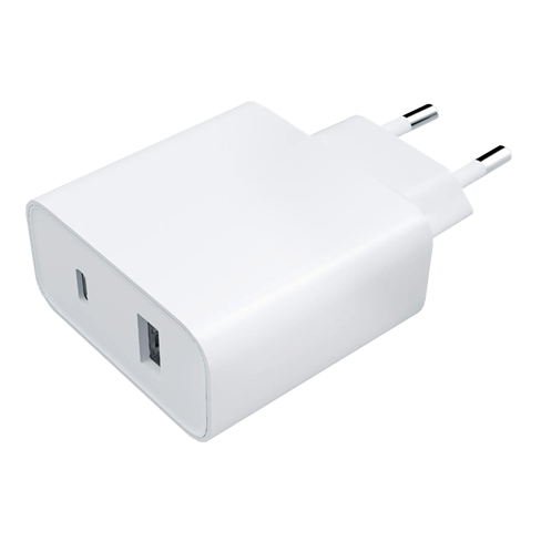 Xiaomi 33W Charger USB Type-A + Type-C Белый 1 img.