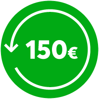 Денежная выплата в размере 150 €