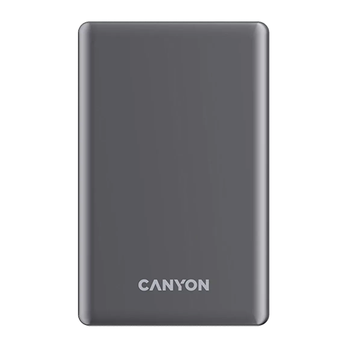 Canyon Power Bank OnPower 510 Magnetic | 10000 mAh Серый 1 img.