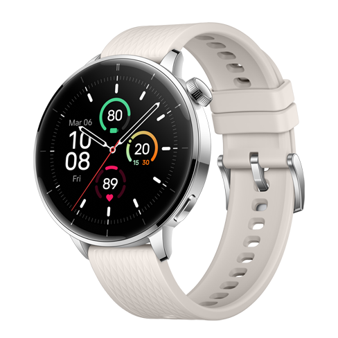 OnePlus Watch 3 | 43mm 43 Sudrabs 1 img.