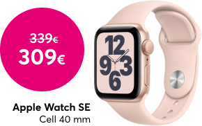 Apple Watch SE Cellular 40mm за 309 евро