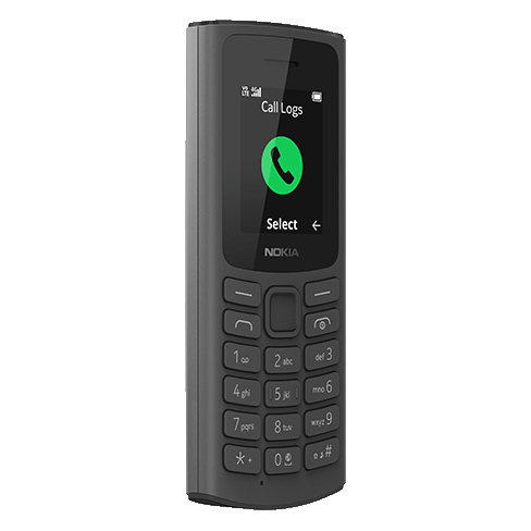 Nokia 105 4G Melns 128 MB 2 img.