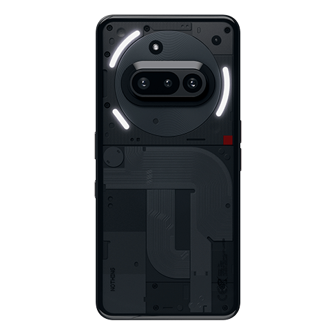 Nothing Phone (3a) 128 GB Melns 4 img.