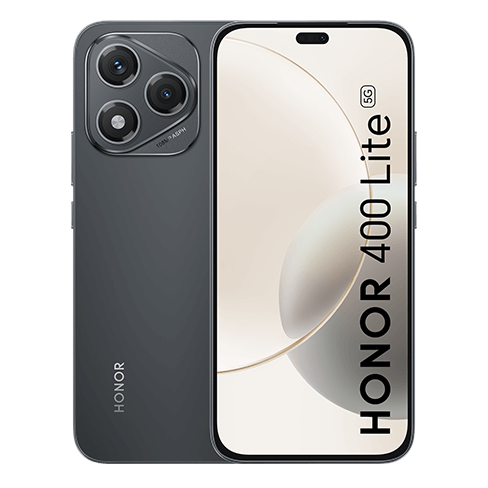 Honor 400 Lite 256 GB Melns 1 img.