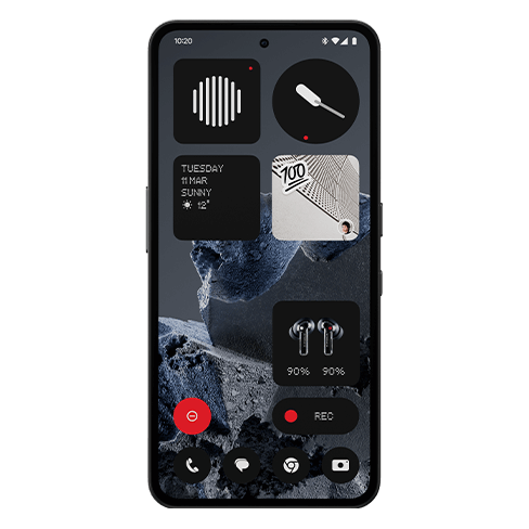 Nothing CMF Phone 2 Pro 128 GB Melns 2 img.