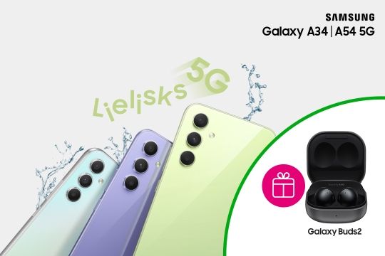 Jaunie Galaxy A viedtālruņi