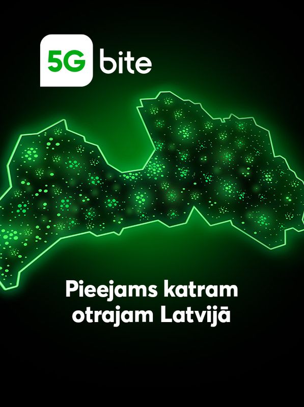 5G internets pieejams Katram otrajam Latvijā
