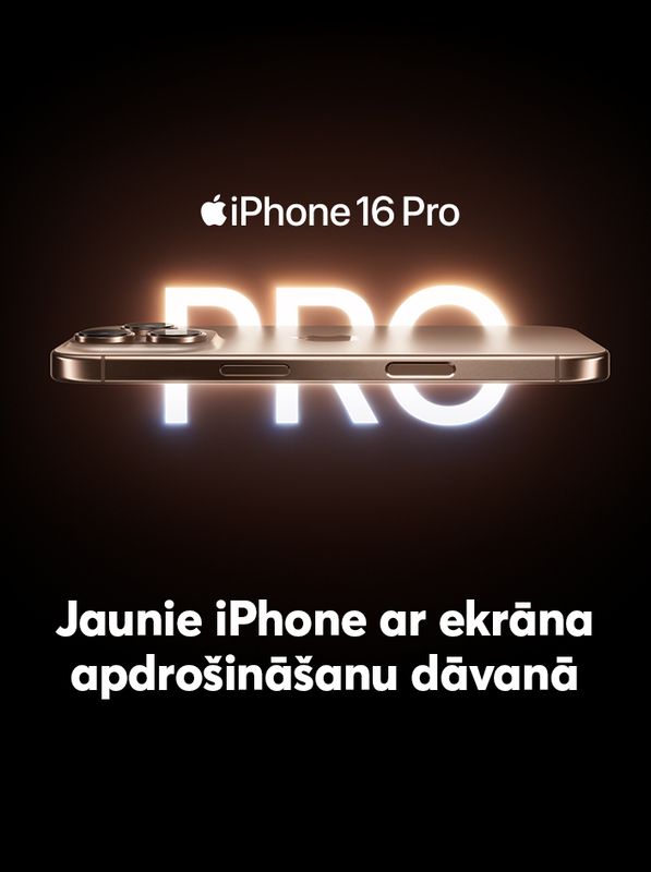 Jaunie iPhone ar ekrāna apdrošināšanu dāvanā