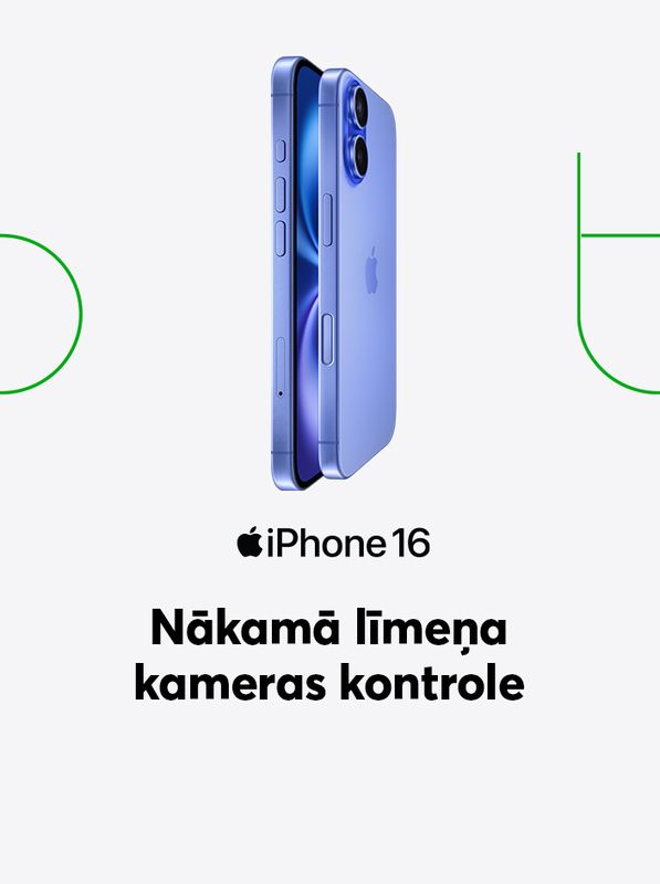 Apple iPhone 16. Nākamā līmeņa kameras kontrole