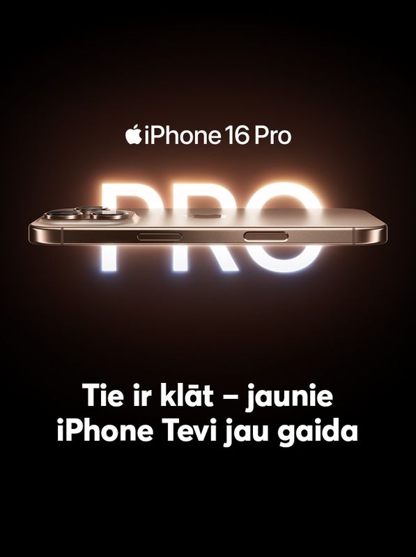 Tie ir klāt - jaunie iPhone 16 Tevi jau gaida