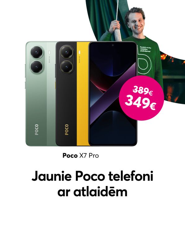 Jaunie Poco telefoni ar nebijušām atlaidēm