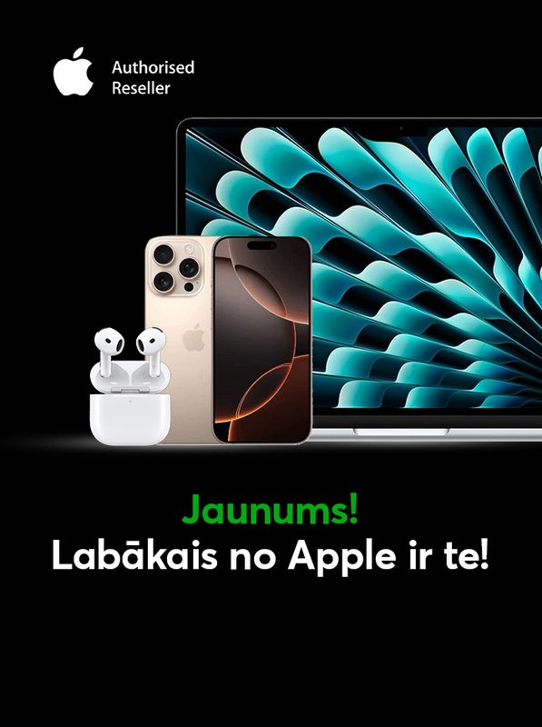 Jaunums! Labākais no Apple ir te!