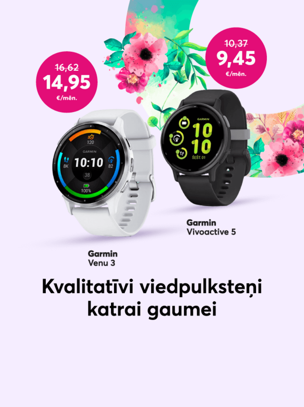 Kvalitatīvie Garmin pulksteņi par labākajām cenām ir te!