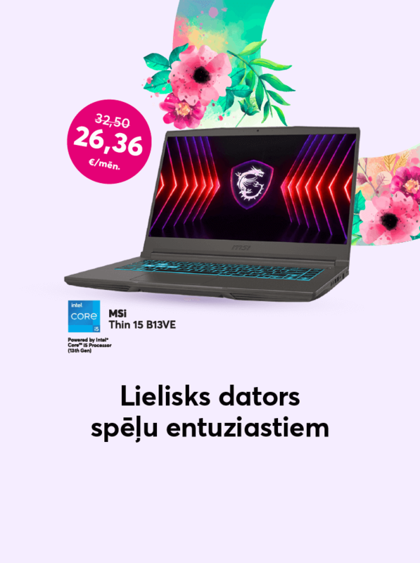 Jaudīgais MSI videospēļu dators ar iespaidīgu atlaidi