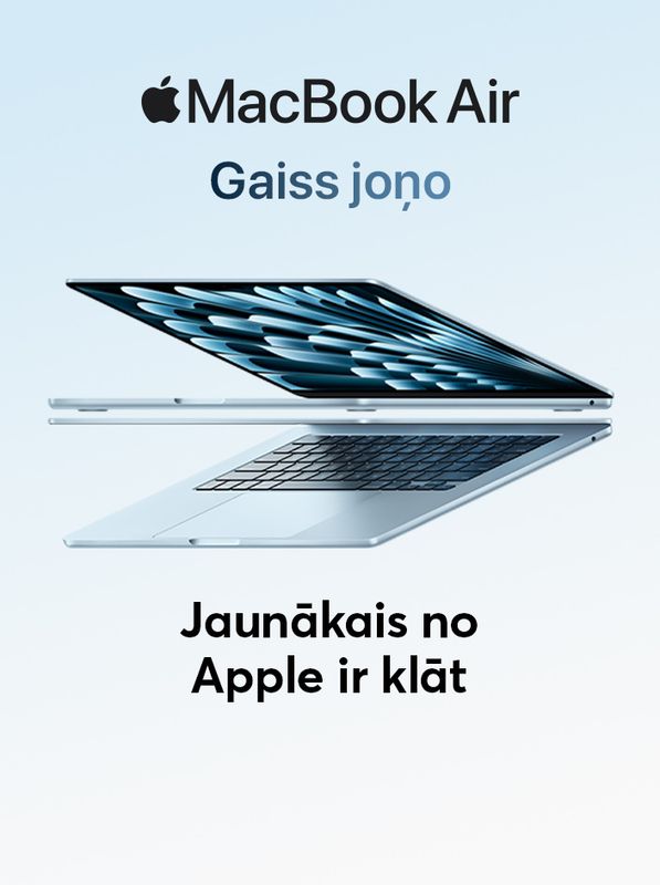 Jaunākais no Apple ir klāt