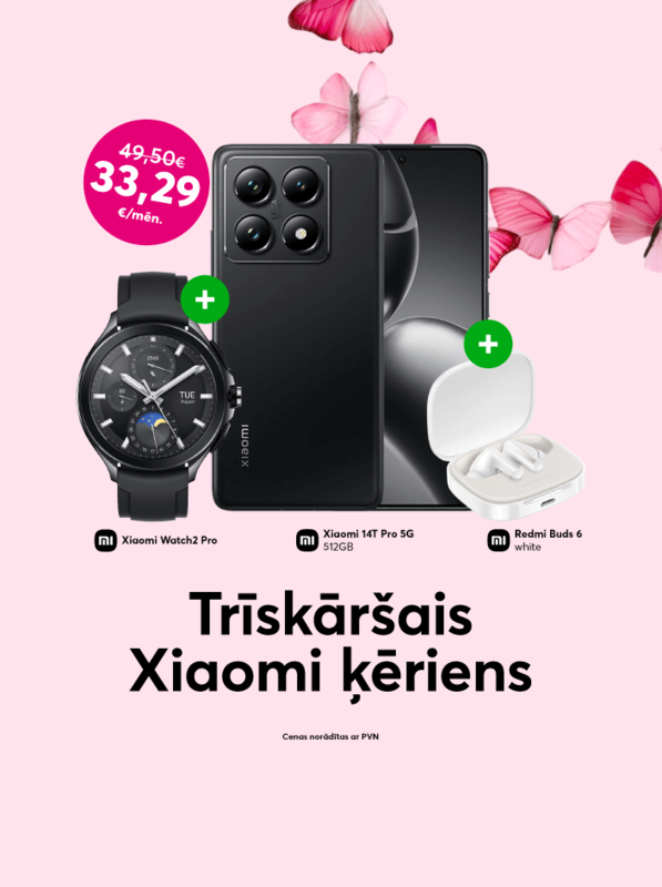 Trīskāršais Xiaomi ķēriens