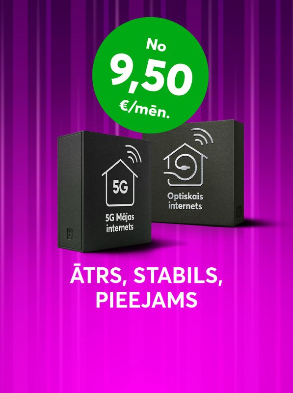 Ātrs, stabils, pieejams